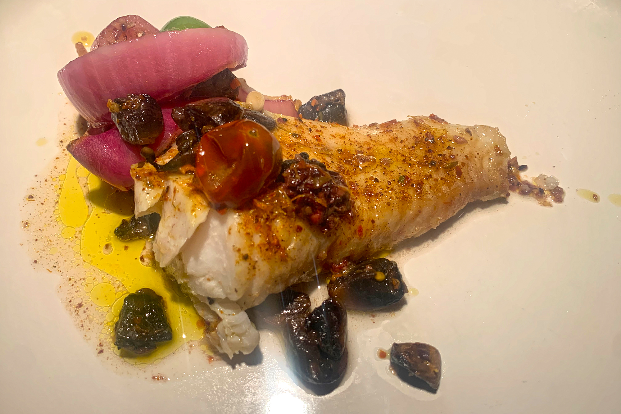 Olive Oil Poached Mediterranean Grouper - More Than Our Story