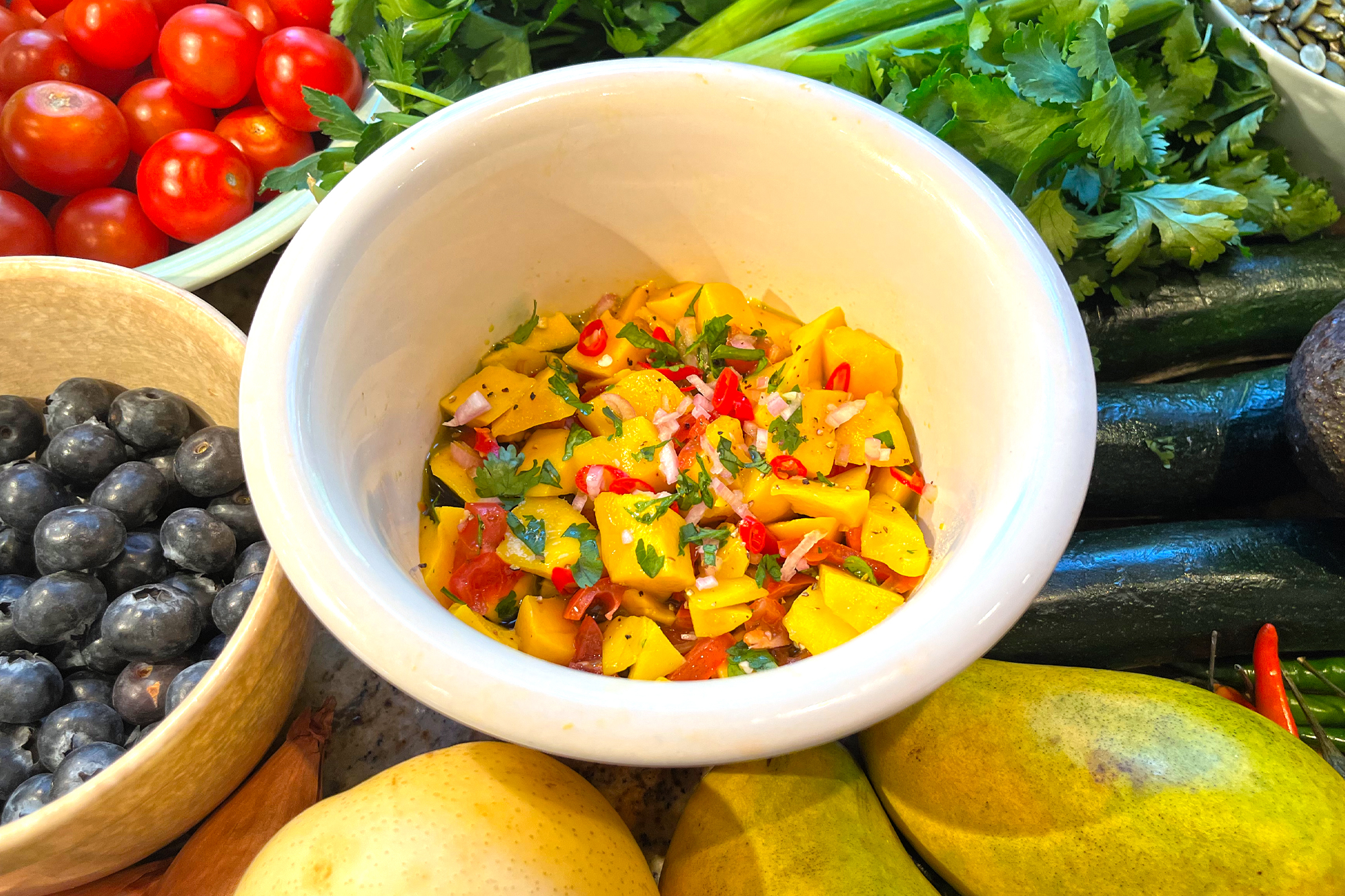 Spicy Mango Salsa - More Than Our Story