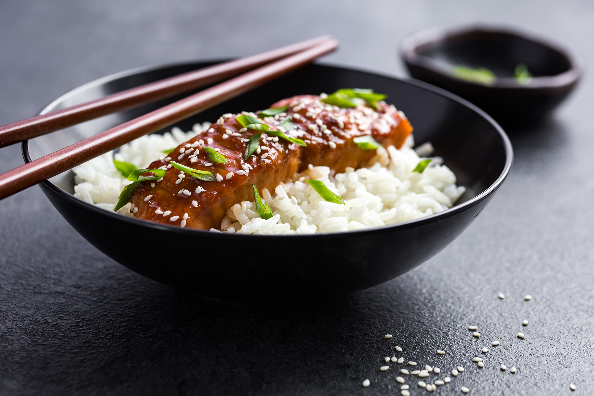 Teriyaki and Ginger-Glazed Salmon - More Than Our Story