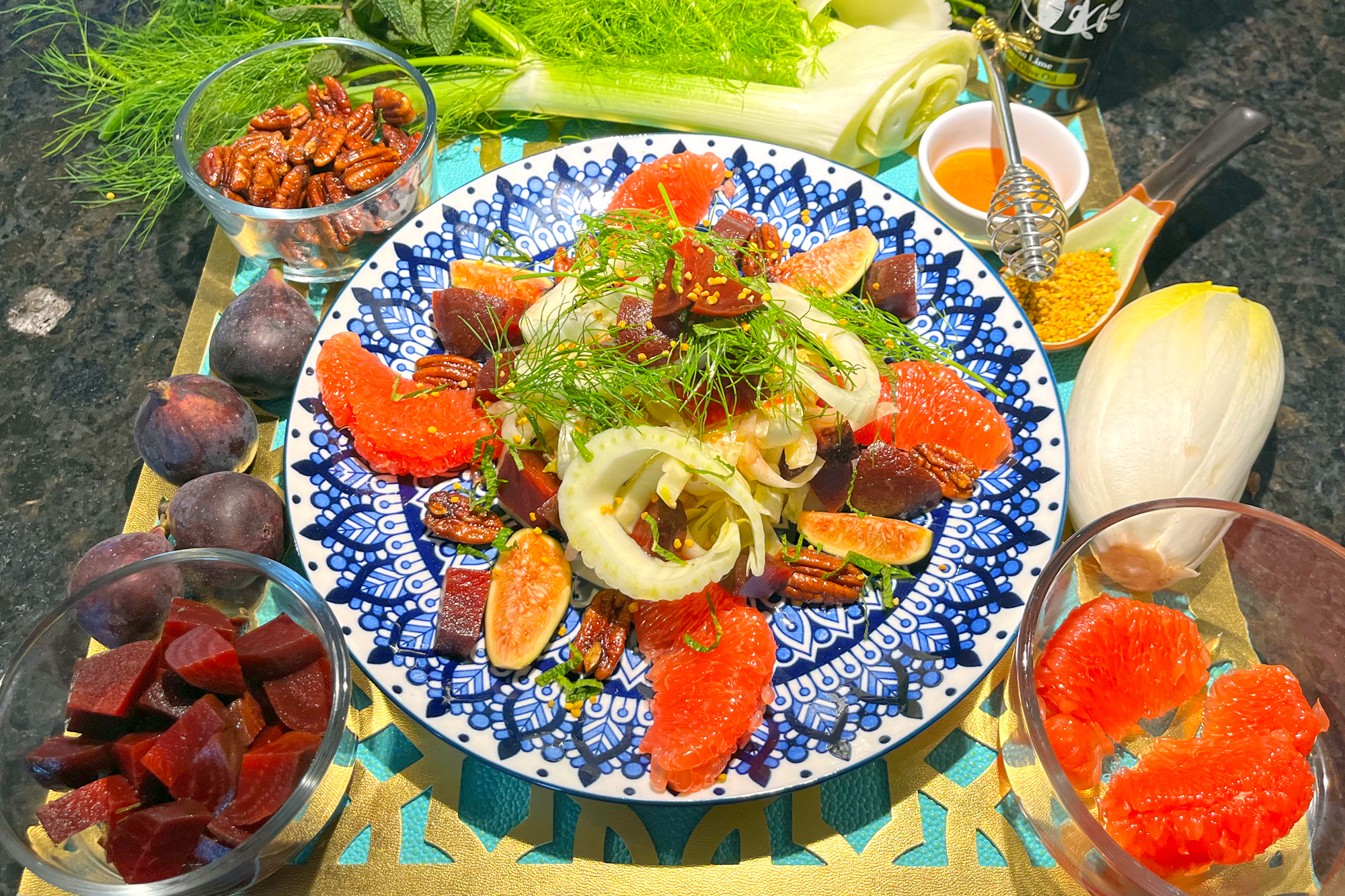 Fennel, Beet and Endive Salad - More Than Our Story