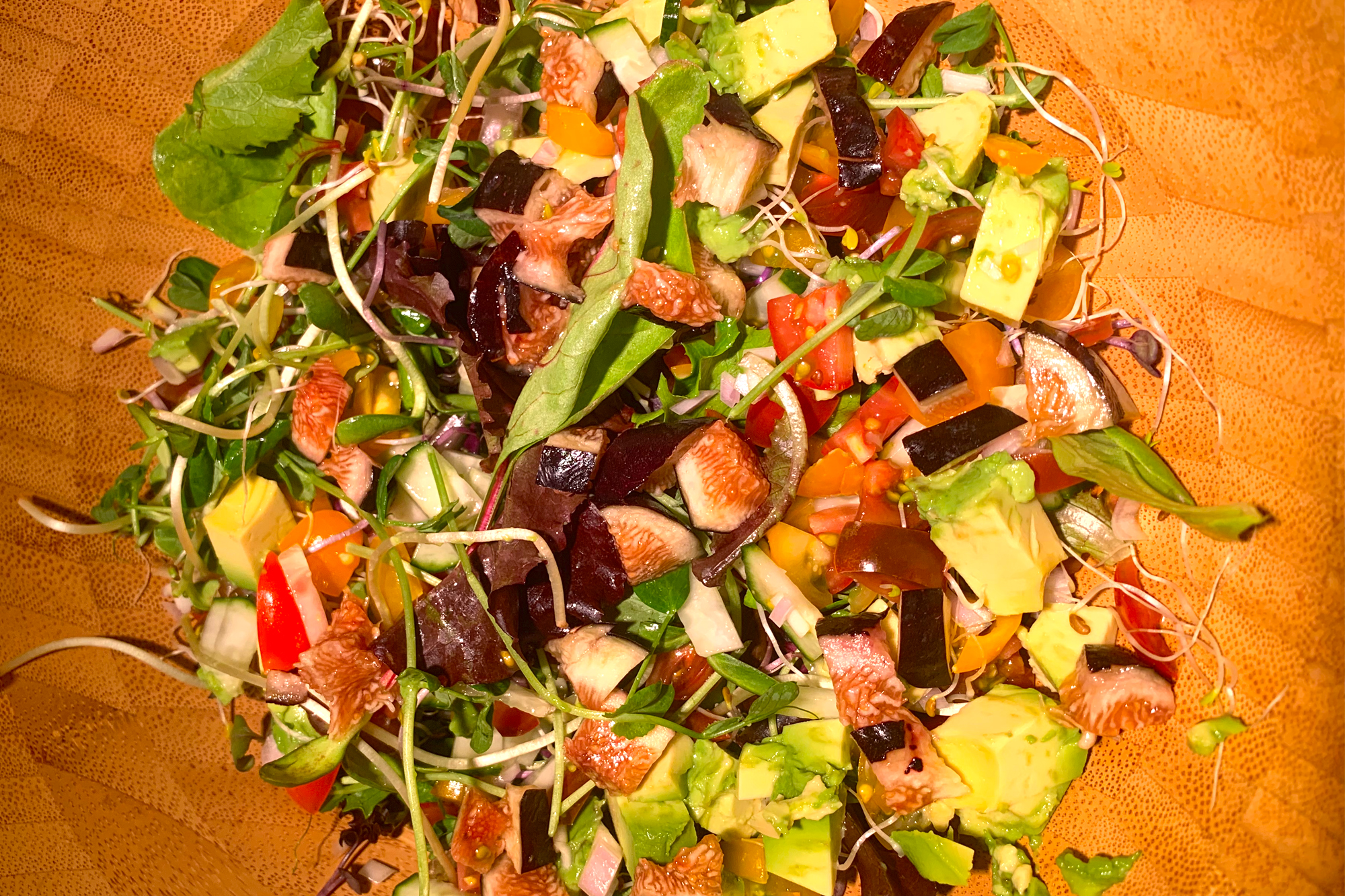 Fresh Fig Salad - More Than Our Story