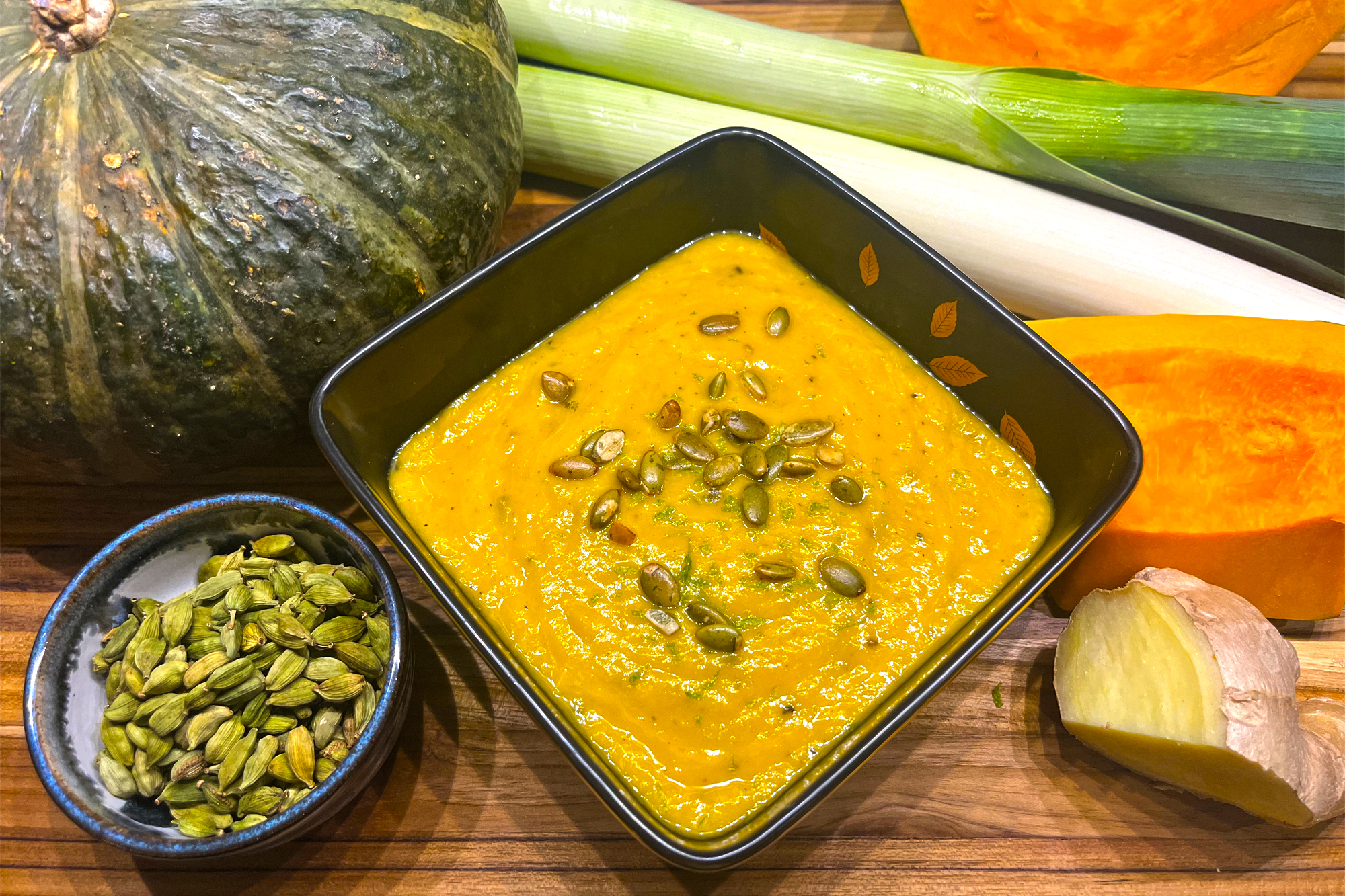 Holiday Pumpkin Soup - More Than Our Story