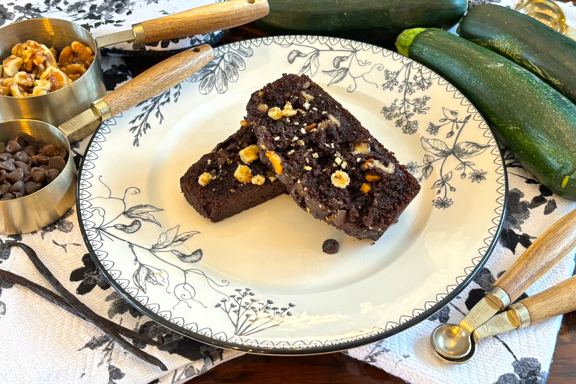 Carob Zucchini Bread - More Than Our Story