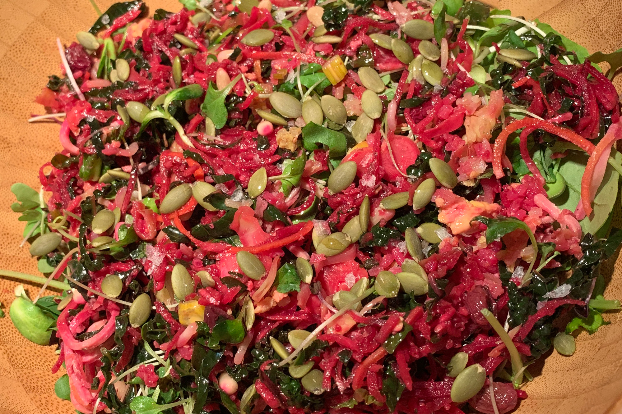 Raw Beet Salad - More Than Our Story